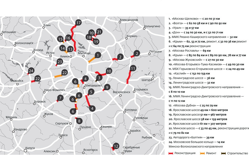 Трасса москва егорьевск тума касимов полная схема