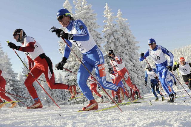 Баннер для горнолыжного спорта